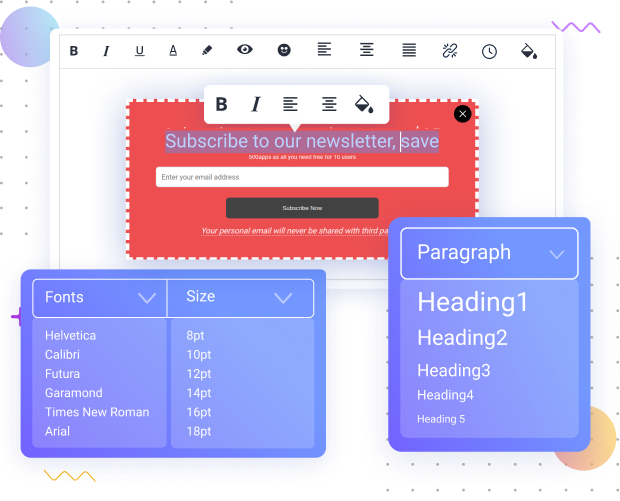 Build Personalized Popup