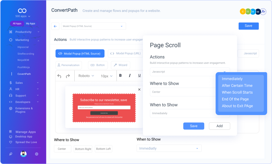 user segmentation leave note